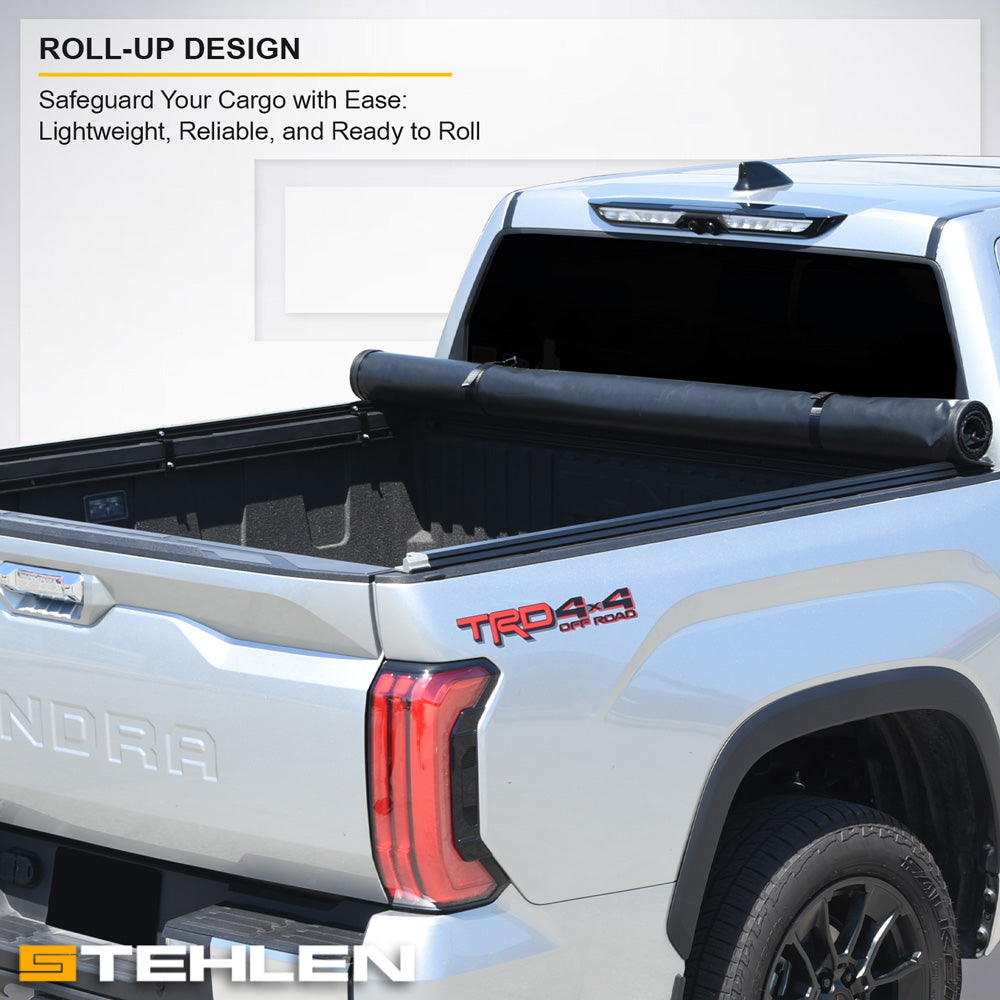 Stehlen Black Roll Up Hard Tonneau Cover – Stehlen Automotive
