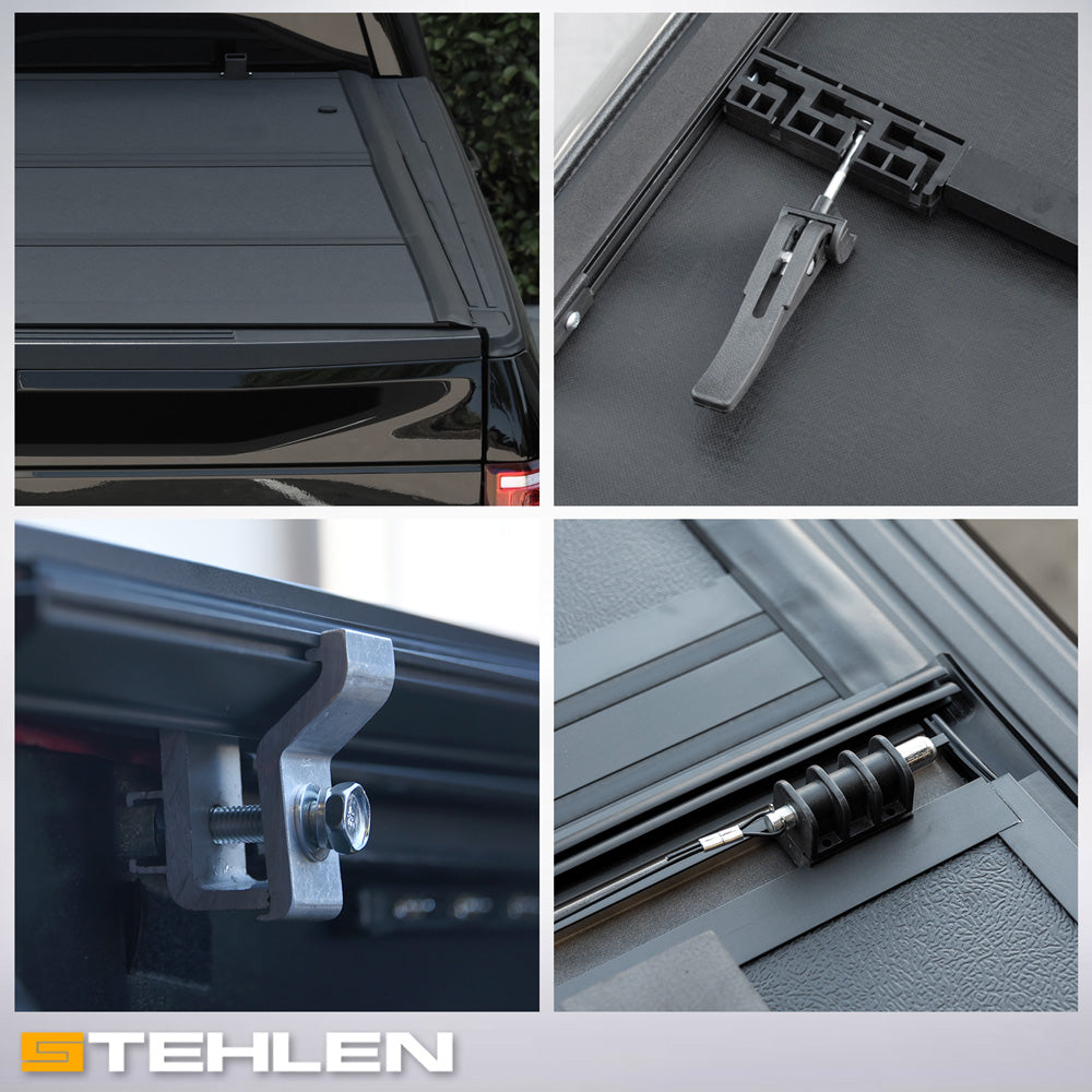 Stehlen tri fold hard top truck bed cover – Stehlen Automotive